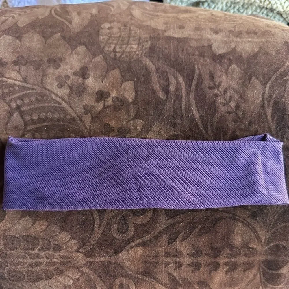 Handmade purple twist headband